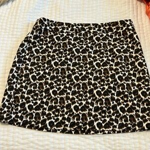 NWT Vici x Gina Collab Cheetah Leopard Print Skirt